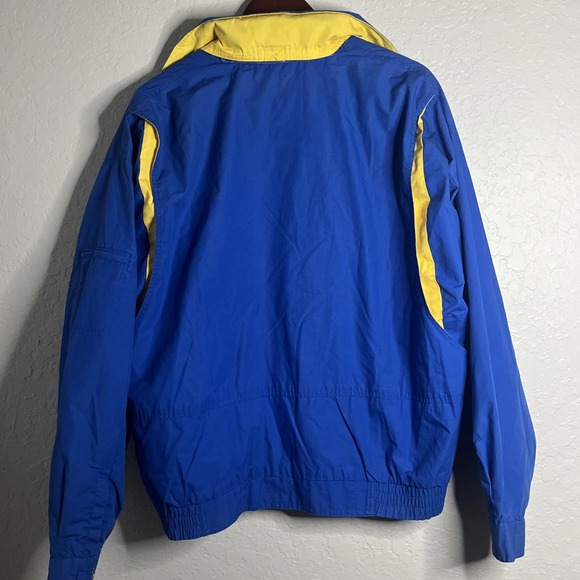 Vintage Men's Kensington Collection Windbreaker w/ Stow-Away Hood, Size L - Picture 6 of 7